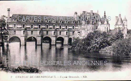 Cartes postales anciennes > CARTES POSTALES > carte postale ancienne > cartes-postales-ancienne.com Centre val de loire  Indre et loire Chenonceaux