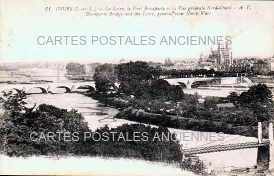 Cartes postales anciennes > CARTES POSTALES > carte postale ancienne > cartes-postales-ancienne.com Centre val de loire  Indre et loire Tours