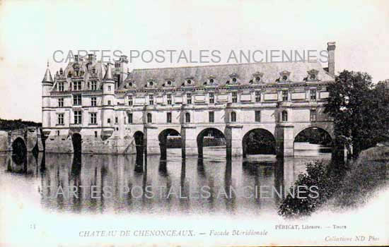 Cartes postales anciennes > CARTES POSTALES > carte postale ancienne > cartes-postales-ancienne.com Centre val de loire  Indre et loire Chenonceaux