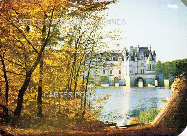 Cartes postales anciennes > CARTES POSTALES > carte postale ancienne > cartes-postales-ancienne.com Centre val de loire  Indre et loire Chenonceaux