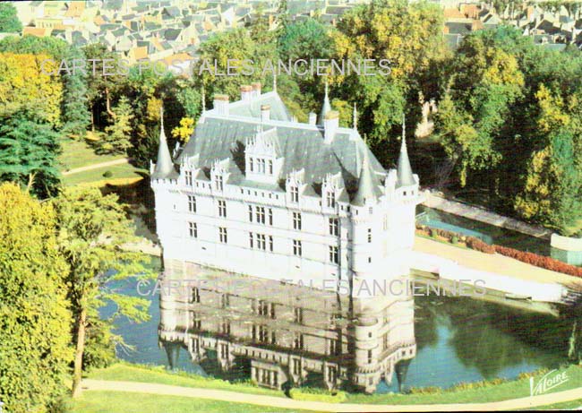 Cartes postales anciennes > CARTES POSTALES > carte postale ancienne > cartes-postales-ancienne.com Centre val de loire  Indre et loire Azay Le Rideau