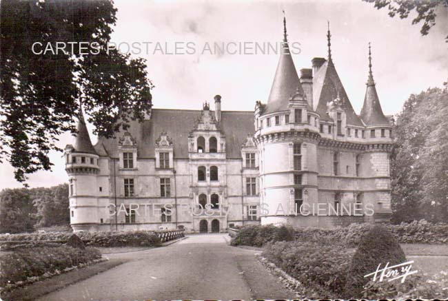 Cartes postales anciennes > CARTES POSTALES > carte postale ancienne > cartes-postales-ancienne.com Centre val de loire  Indre et loire Azay Le Rideau