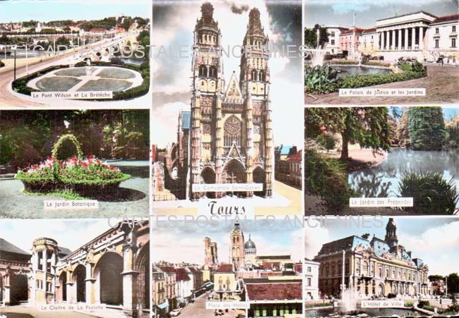 Cartes postales anciennes > CARTES POSTALES > carte postale ancienne > cartes-postales-ancienne.com Centre val de loire  Indre et loire Tours