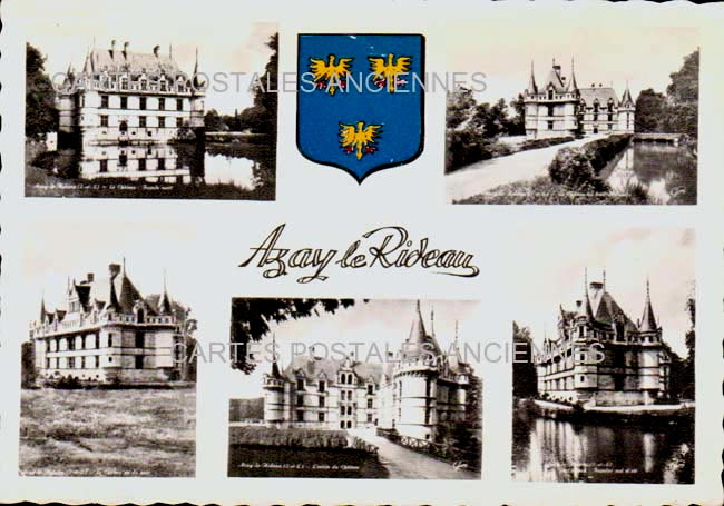 Cartes postales anciennes > CARTES POSTALES > carte postale ancienne > cartes-postales-ancienne.com Centre val de loire  Indre et loire Azay Le Rideau