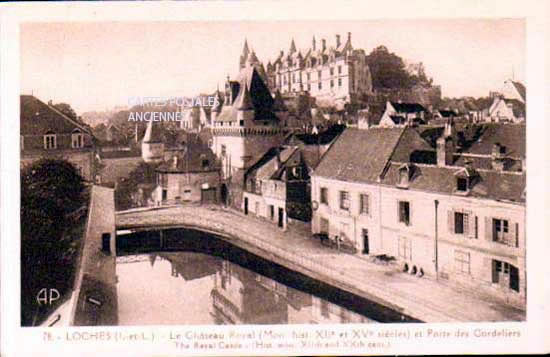 Cartes postales anciennes > CARTES POSTALES > carte postale ancienne > cartes-postales-ancienne.com Centre val de loire  Indre et loire Loches