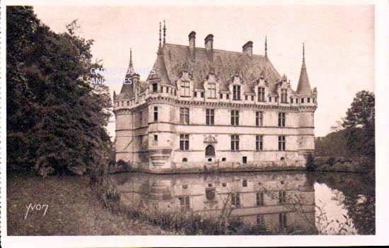 Cartes postales anciennes > CARTES POSTALES > carte postale ancienne > cartes-postales-ancienne.com Centre val de loire  Indre et loire Azay Le Rideau