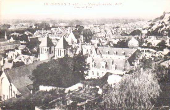 Cartes postales anciennes > CARTES POSTALES > carte postale ancienne > cartes-postales-ancienne.com Centre val de loire  Indre et loire Chinon