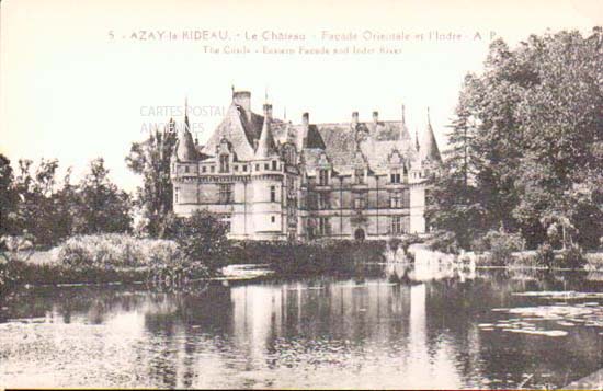 Cartes postales anciennes > CARTES POSTALES > carte postale ancienne > cartes-postales-ancienne.com Centre val de loire  Indre et loire Azay Le Rideau