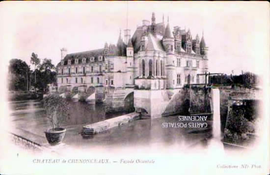 Cartes postales anciennes > CARTES POSTALES > carte postale ancienne > cartes-postales-ancienne.com Centre val de loire  Indre et loire Chenonceaux