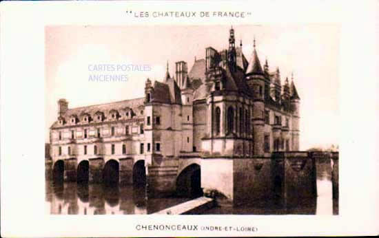 Cartes postales anciennes > CARTES POSTALES > carte postale ancienne > cartes-postales-ancienne.com Centre val de loire  Indre et loire Chenonceaux