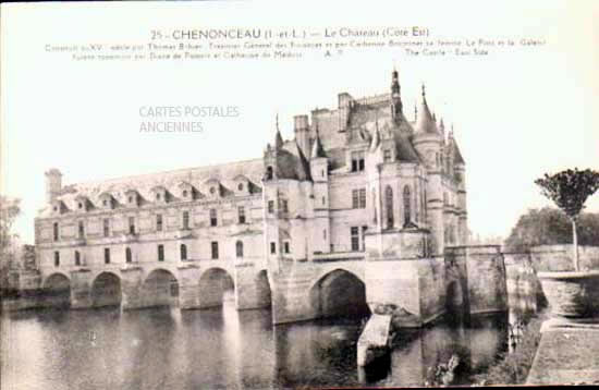 Cartes postales anciennes > CARTES POSTALES > carte postale ancienne > cartes-postales-ancienne.com Centre val de loire  Indre et loire Chenonceaux