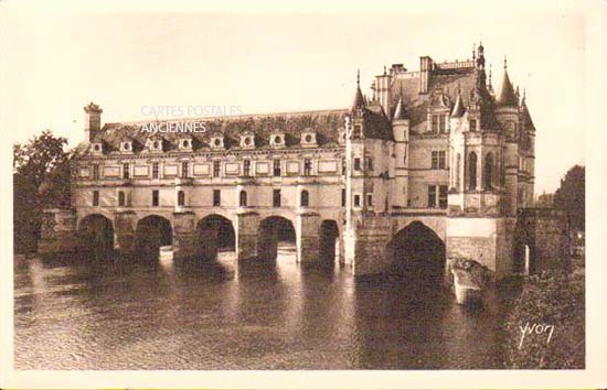 Cartes postales anciennes > CARTES POSTALES > carte postale ancienne > cartes-postales-ancienne.com Centre val de loire  Indre et loire Chenonceaux