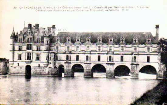 Cartes postales anciennes > CARTES POSTALES > carte postale ancienne > cartes-postales-ancienne.com Centre val de loire  Indre et loire Chenonceaux