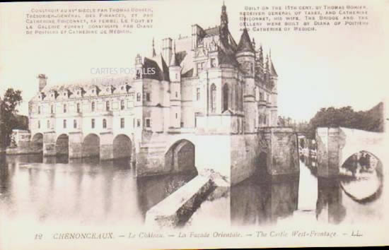 Cartes postales anciennes > CARTES POSTALES > carte postale ancienne > cartes-postales-ancienne.com Centre val de loire  Indre et loire Chenonceaux