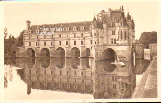 Cartes postales anciennes > CARTES POSTALES > carte postale ancienne > cartes-postales-ancienne.com Centre val de loire  Indre et loire Chenonceaux