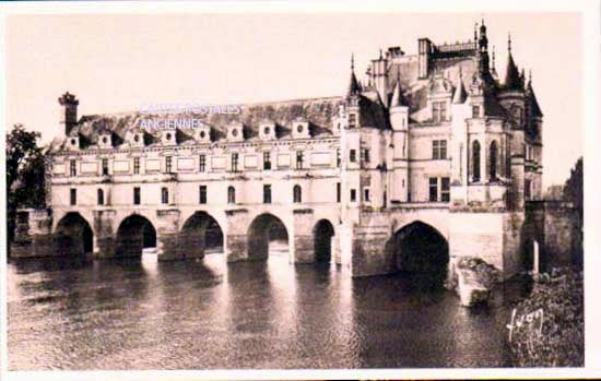 Cartes postales anciennes > CARTES POSTALES > carte postale ancienne > cartes-postales-ancienne.com Centre val de loire  Indre et loire Chenonceaux