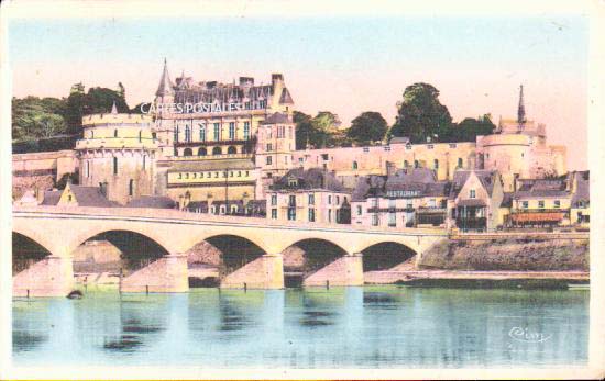 Cartes postales anciennes > CARTES POSTALES > carte postale ancienne > cartes-postales-ancienne.com Centre val de loire  Indre et loire Amboise