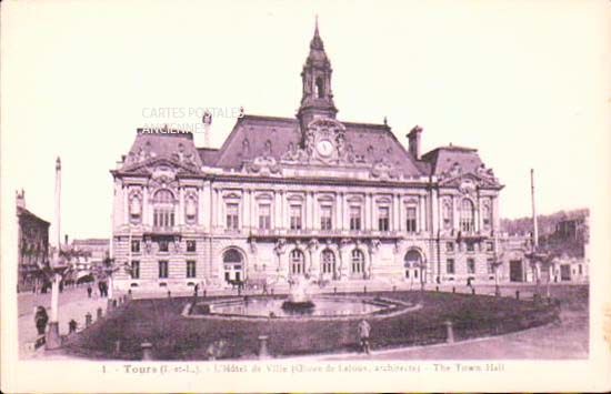 Cartes postales anciennes > CARTES POSTALES > carte postale ancienne > cartes-postales-ancienne.com Centre val de loire  Indre et loire Tours