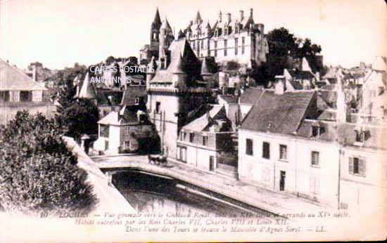 Cartes postales anciennes > CARTES POSTALES > carte postale ancienne > cartes-postales-ancienne.com Centre val de loire  Indre et loire Loches