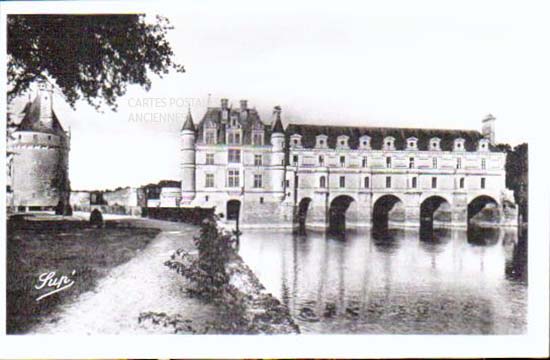 Cartes postales anciennes > CARTES POSTALES > carte postale ancienne > cartes-postales-ancienne.com Centre val de loire  Indre et loire Chenonceaux