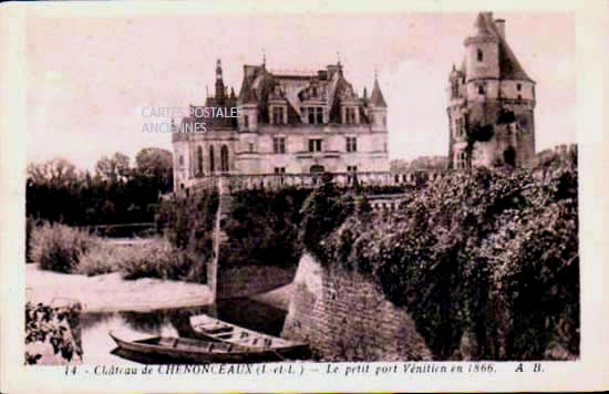 Cartes postales anciennes > CARTES POSTALES > carte postale ancienne > cartes-postales-ancienne.com Centre val de loire  Indre et loire Chenonceaux