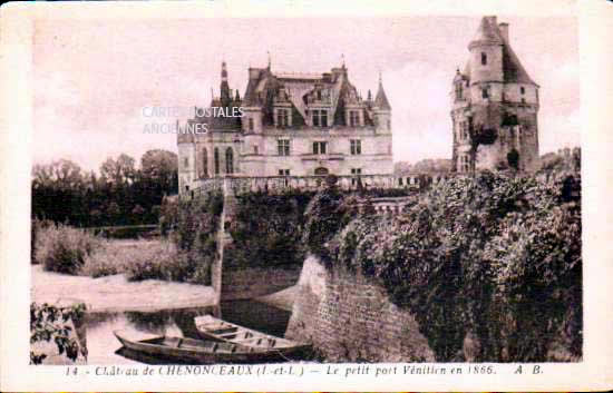 Cartes postales anciennes > CARTES POSTALES > carte postale ancienne > cartes-postales-ancienne.com Centre val de loire  Indre et loire Chenonceaux