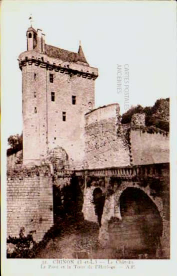 Cartes postales anciennes > CARTES POSTALES > carte postale ancienne > cartes-postales-ancienne.com Centre val de loire  Indre et loire Chinon