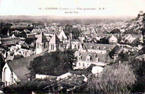 Cartes postales anciennes > CARTES POSTALES > carte postale ancienne > cartes-postales-ancienne.com Centre val de loire  Indre et loire Chinon