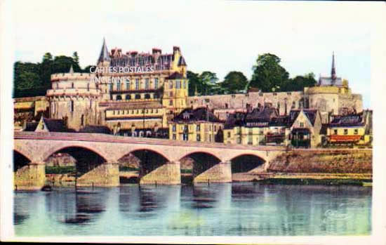 Cartes postales anciennes > CARTES POSTALES > carte postale ancienne > cartes-postales-ancienne.com Centre val de loire  Indre et loire Amboise