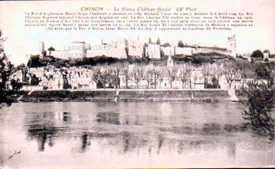 Cartes postales anciennes > CARTES POSTALES > carte postale ancienne > cartes-postales-ancienne.com Centre val de loire  Indre et loire Chinon