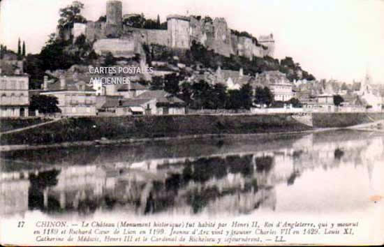 Cartes postales anciennes > CARTES POSTALES > carte postale ancienne > cartes-postales-ancienne.com Centre val de loire  Indre et loire Chinon