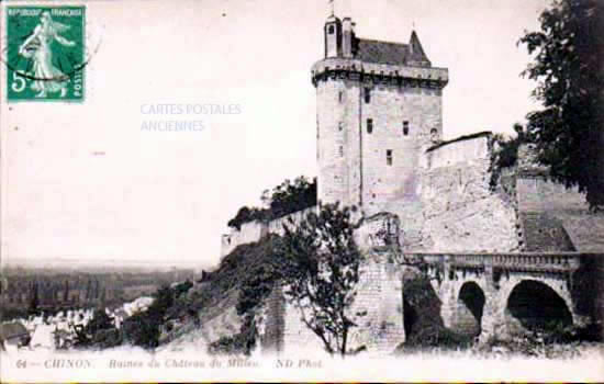 Cartes postales anciennes > CARTES POSTALES > carte postale ancienne > cartes-postales-ancienne.com Centre val de loire  Indre et loire Chinon