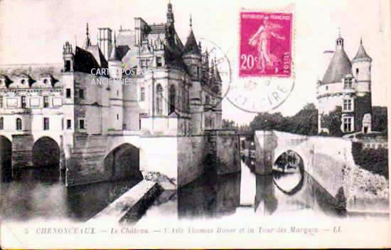 Cartes postales anciennes > CARTES POSTALES > carte postale ancienne > cartes-postales-ancienne.com Centre val de loire  Indre et loire Chenonceaux