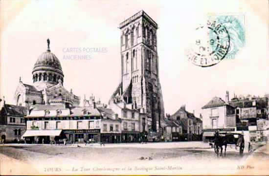 Cartes postales anciennes > CARTES POSTALES > carte postale ancienne > cartes-postales-ancienne.com Centre val de loire  Indre et loire Tours