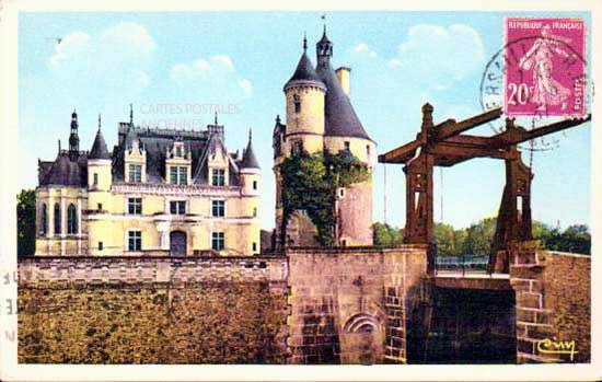 Cartes postales anciennes > CARTES POSTALES > carte postale ancienne > cartes-postales-ancienne.com Centre val de loire  Indre et loire Chenonceaux