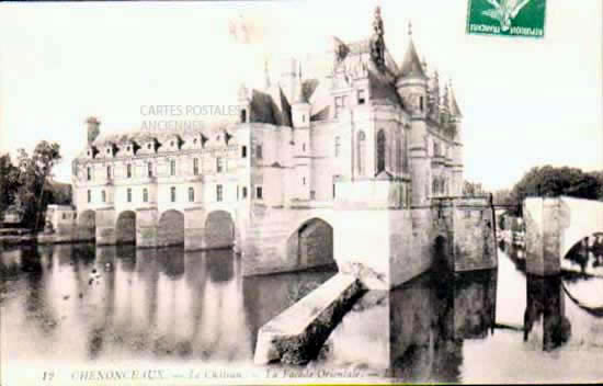 Cartes postales anciennes > CARTES POSTALES > carte postale ancienne > cartes-postales-ancienne.com Centre val de loire  Indre et loire Chenonceaux