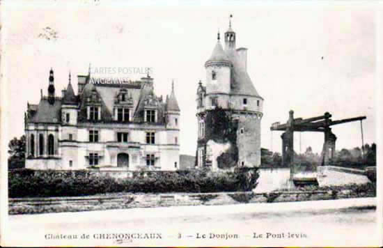 Cartes postales anciennes > CARTES POSTALES > carte postale ancienne > cartes-postales-ancienne.com Centre val de loire  Indre et loire Chenonceaux