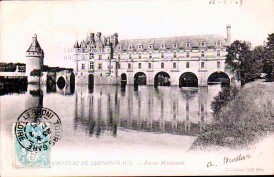 Cartes postales anciennes > CARTES POSTALES > carte postale ancienne > cartes-postales-ancienne.com Centre val de loire  Indre et loire Chenonceaux