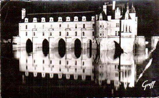 Cartes postales anciennes > CARTES POSTALES > carte postale ancienne > cartes-postales-ancienne.com Centre val de loire  Indre et loire Chenonceaux