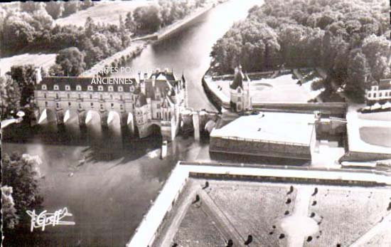 Cartes postales anciennes > CARTES POSTALES > carte postale ancienne > cartes-postales-ancienne.com Centre val de loire  Indre et loire Chenonceaux