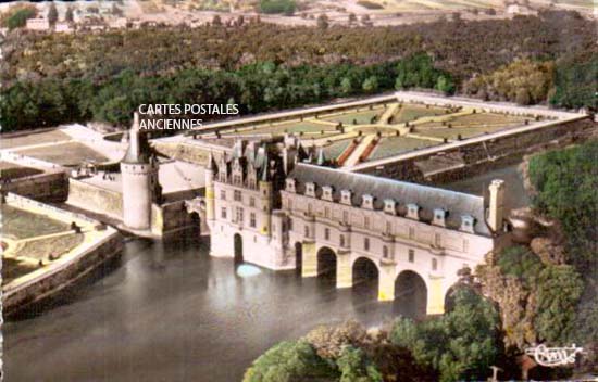 Cartes postales anciennes > CARTES POSTALES > carte postale ancienne > cartes-postales-ancienne.com Centre val de loire  Indre et loire Chenonceaux