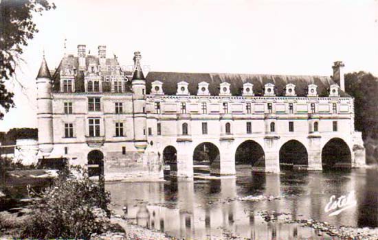 Cartes postales anciennes > CARTES POSTALES > carte postale ancienne > cartes-postales-ancienne.com Centre val de loire  Indre et loire Chenonceaux