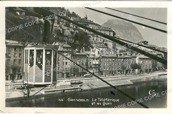 Cartes postales anciennes > CARTES POSTALES > carte postale ancienne > cartes-postales-ancienne.com Auvergne rhone alpes Isere Grenoble