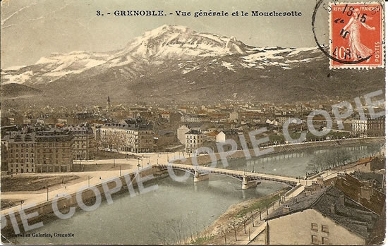 Cartes postales anciennes > CARTES POSTALES > carte postale ancienne > cartes-postales-ancienne.com Auvergne rhone alpes Isere Grenoble