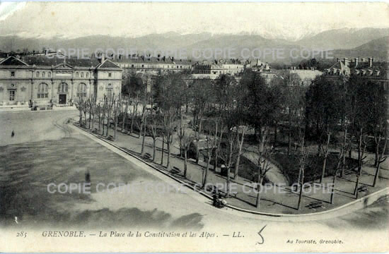 Cartes postales anciennes > CARTES POSTALES > carte postale ancienne > cartes-postales-ancienne.com Auvergne rhone alpes Isere Grenoble