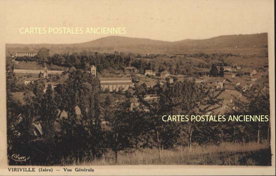 Cartes postales anciennes > CARTES POSTALES > carte postale ancienne > cartes-postales-ancienne.com Auvergne rhone alpes Isere Viriville