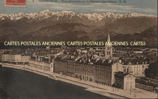 Cartes postales anciennes > CARTES POSTALES > carte postale ancienne > cartes-postales-ancienne.com Auvergne rhone alpes Isere Grenoble