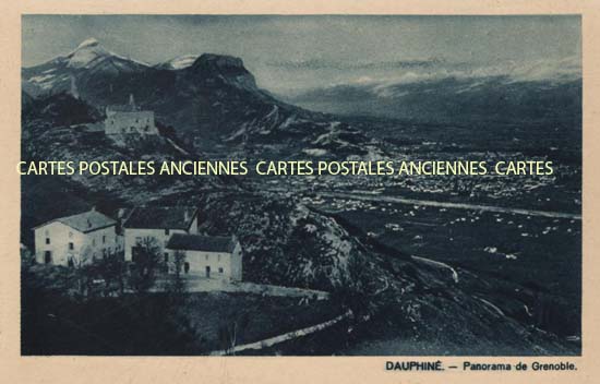 Cartes postales anciennes > CARTES POSTALES > carte postale ancienne > cartes-postales-ancienne.com Auvergne rhone alpes Isere Grenoble