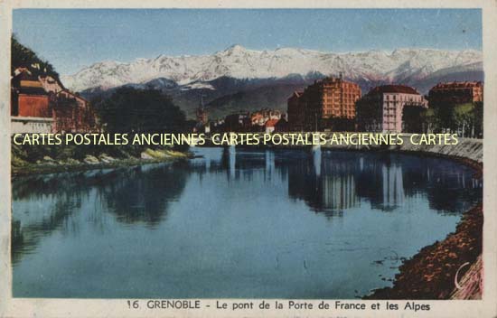 Cartes postales anciennes > CARTES POSTALES > carte postale ancienne > cartes-postales-ancienne.com Auvergne rhone alpes Isere Grenoble