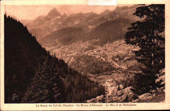 Cartes postales anciennes > CARTES POSTALES > carte postale ancienne > cartes-postales-ancienne.com Auvergne rhone alpes Isere Le Bourg D Oisans